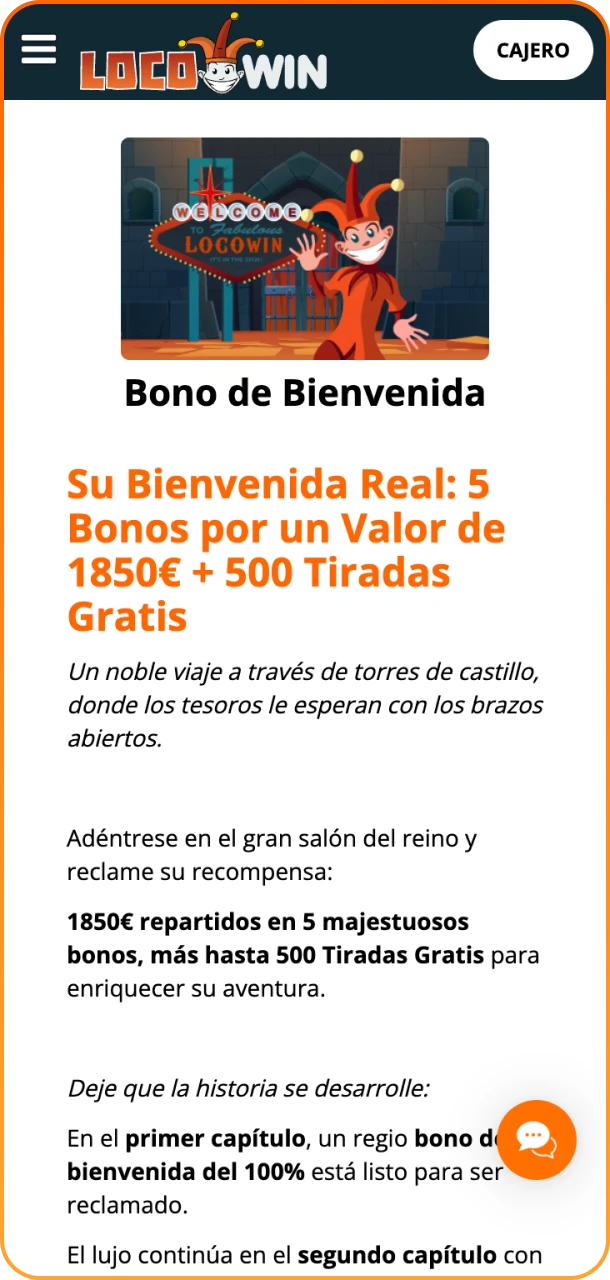 Aktiviere deinen Bonus und flieg los bei Locowin.