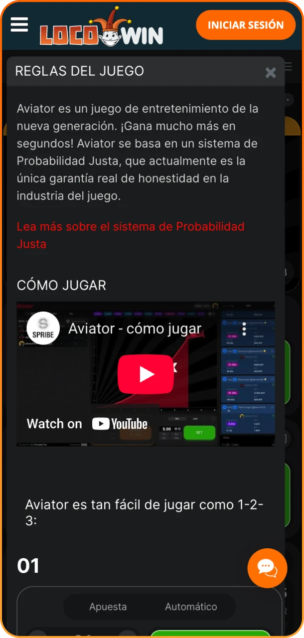 Lerne die einfachen Aviator Regeln bei Locowin.
